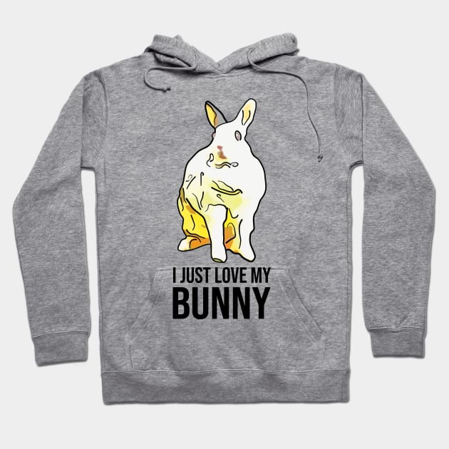 Love rabbit hoodie store